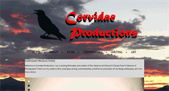 Desktop Screenshot of corvidaeproductions.com